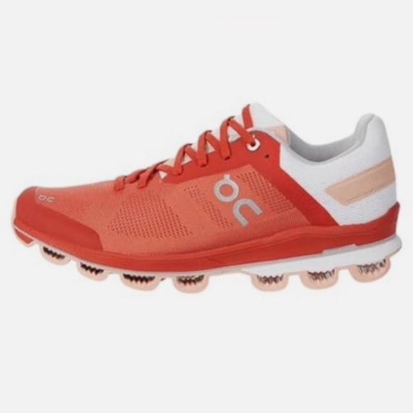 On Running Shoes - ON Running Women's Cloudsurfer 6 Running Shoes Rust Sneakers Size 9.5